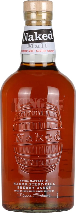 Naked Malt Blended Malt Scotch Whisky Naked 1st Fill Sherry 40 700ml