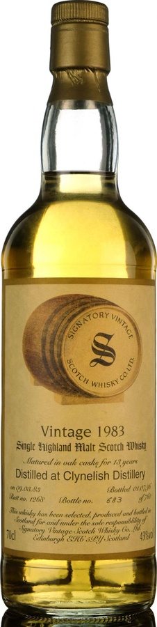 Clynelish 1983 SV Vintage Collection 43% 700ml