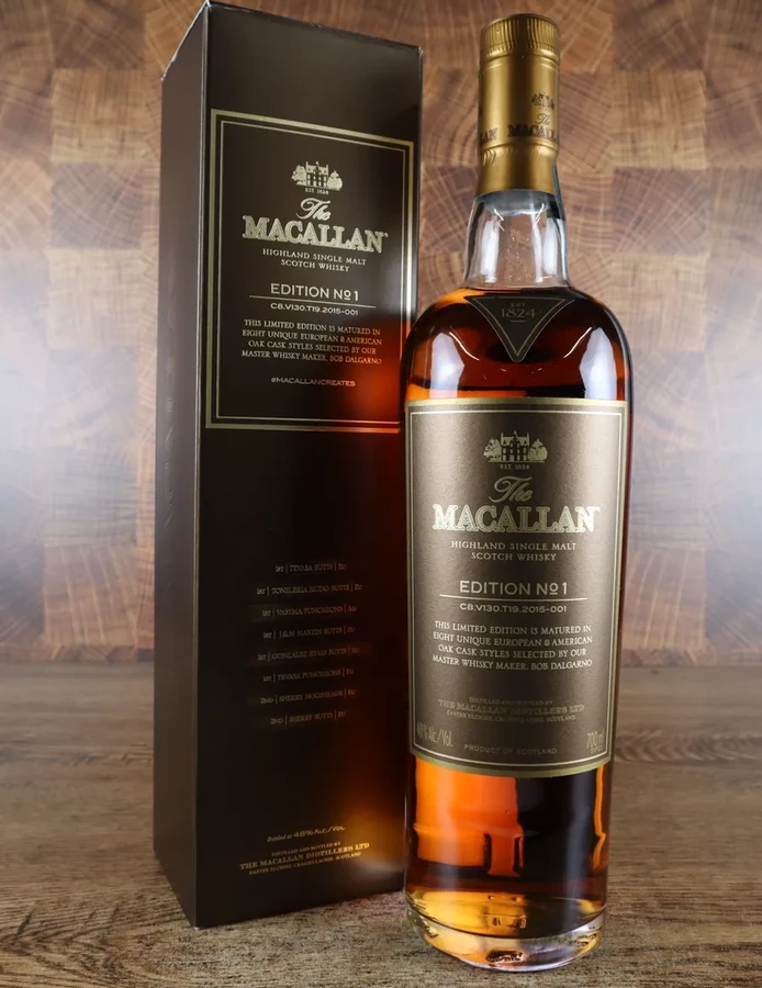 Macallan Edition No. 1 Single Malt Scotch 48% 750ml