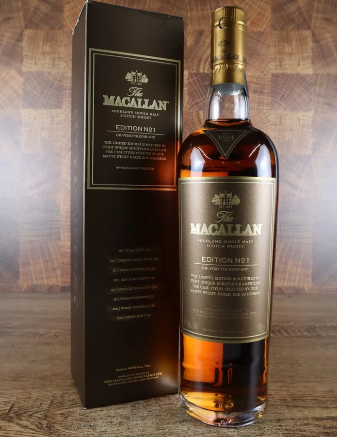 Macallan Edition No. 1 Single Malt Scotch 48% 750ml