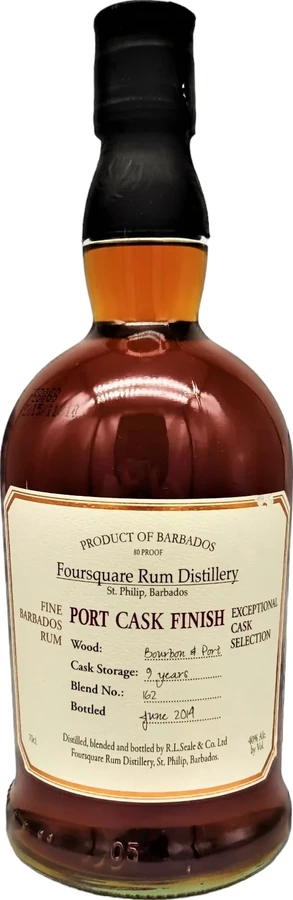 Foursquare Port Cask Finish 2005 2014 9yo 40% 700ml