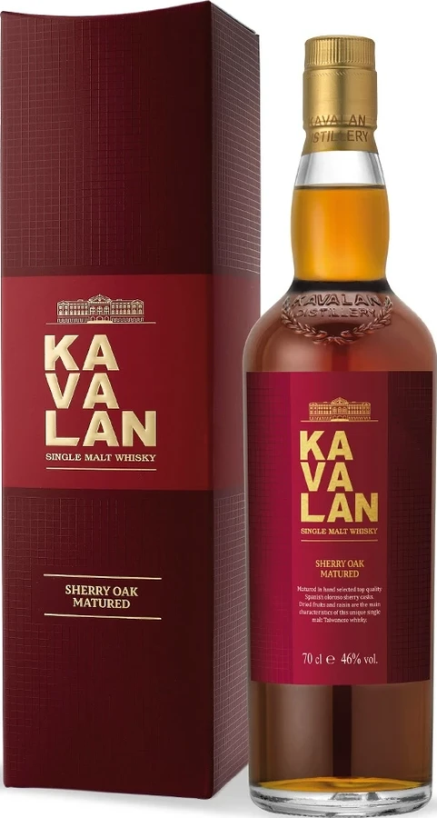 Kavalan Sherry Oak 46% 700ml