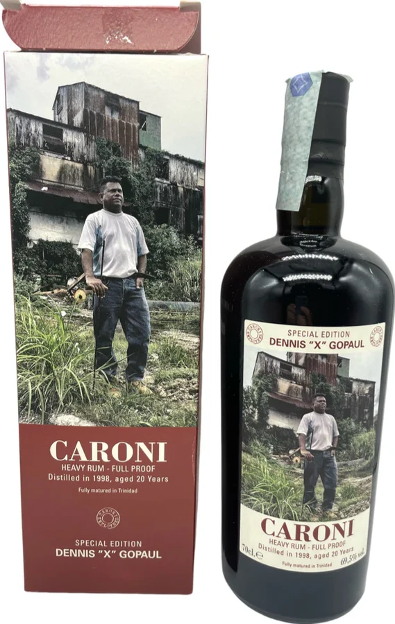 Caroni 1998 Dennis X GoPaul 69.5% 700ml