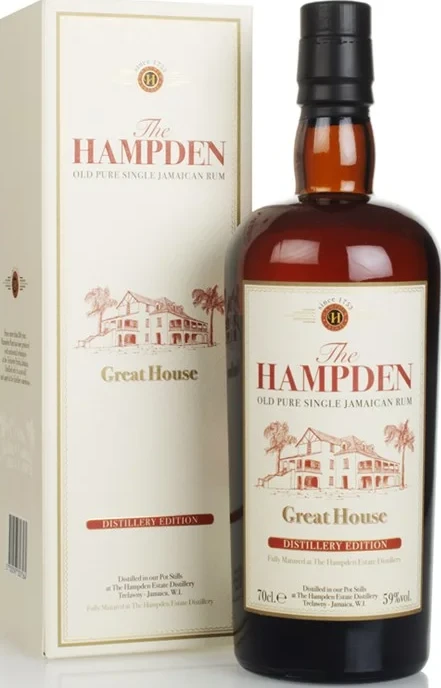 Hampden Great House Distillery Edition Rum 59% 700ml