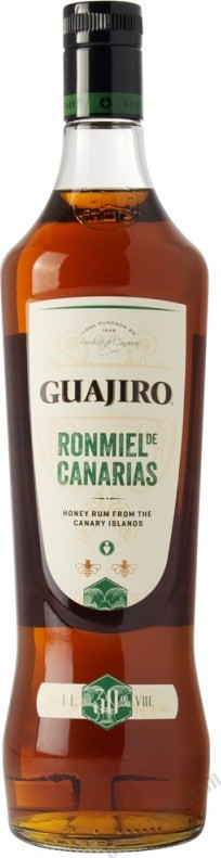 Ron Guajiro Ronmiel de Canarias 30% 1000ml