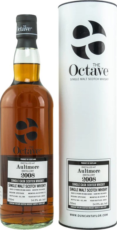 Aultmore 2008 DT 54.8% 700ml