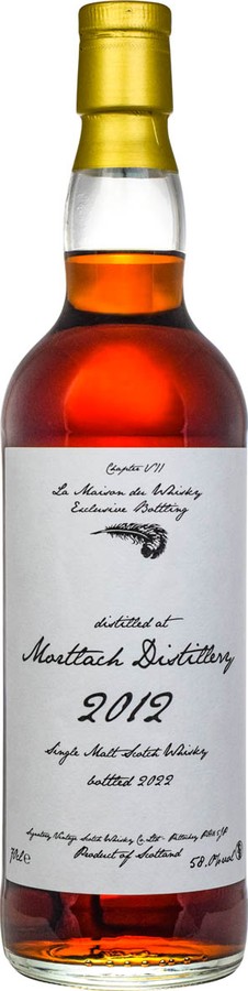 Mortlach 2012 SV First Fill Sherry Butt Finish LMDW Antipodes 58% 700ml