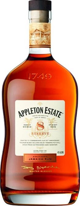 Appleton Rum 8yo Reserve Single Estate Jamaica 43% 1000ml