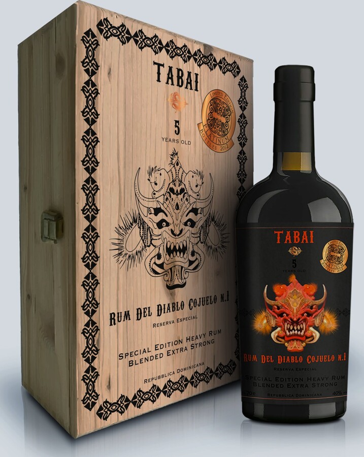 Tabai Rum del Diablo Cojuelo No.1 5yo 40% 700ml