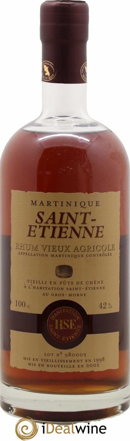 HSE 1998 Martinique Saint Etienne 42% 1000ml