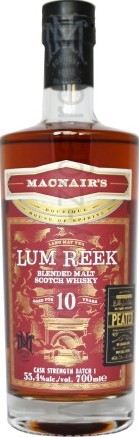 MacNair's Lum Reek Sherry Wine & Virgin Oak 55.4% 700ml
