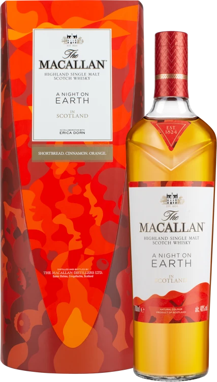 Macallan A Night on Earth in Scotland Seasonal Release 2021 Bourbon & Sherry 43% 750ml