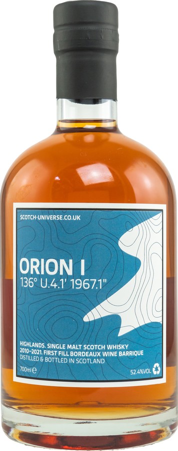 Scotch Universe Orion I 136 U.4.1 1967.1 52.4% 700ml