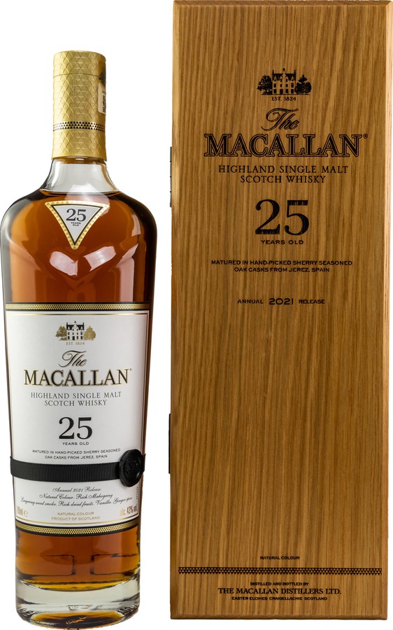 Macallan 25yo 43% 700ml