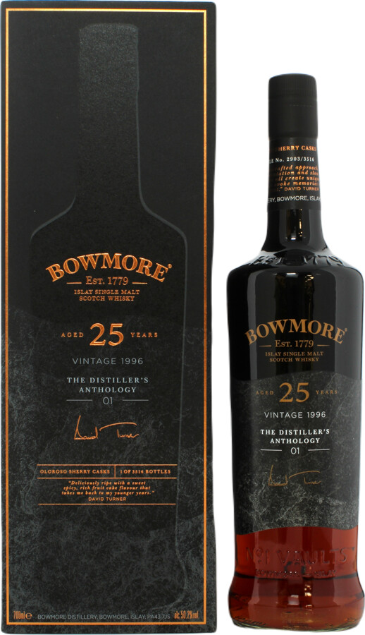 Bowmore 1996 Oloroso Sherry Casks 50.2% 700ml