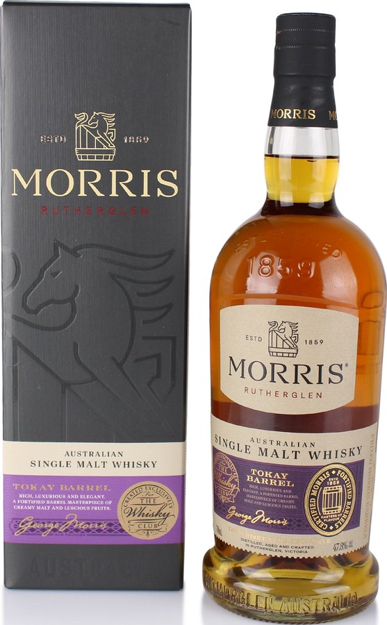 Morris Tokay Barrel Grand Topaque casks finish The Whisky Club 47.8% 700ml