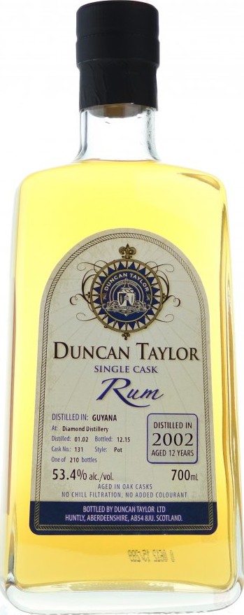 Duncan Taylor 2002 Aged in Oak Casks 12yo 53.4% 700ml