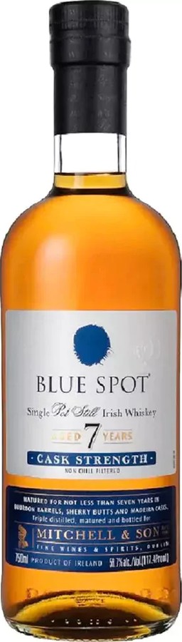 Blue Spot 7yo Bourbon Sherry & Madeira 58.9% 750ml