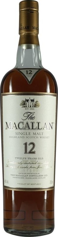 Macallan 12yo Sherry Oak 40% 700ml