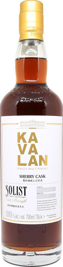 Kavalan Solist Sherry cask 56.3% 700ml