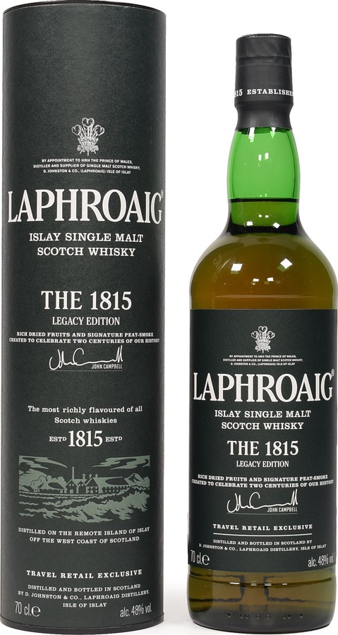 Laphroaig The 1815 Legacy Edition Travel Retail Exclusive 48% 700ml