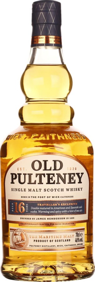 Old Pulteney 16yo American and Spanish Oak 46% 700ml