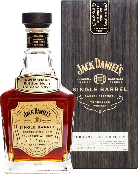 Jack Daniel's Barrel Strength Maltymore.com 64.5% 700ml
