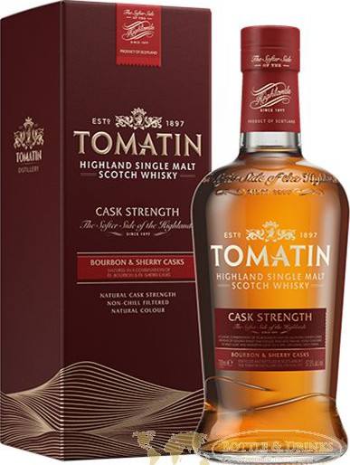 Tomatin Cask Strength Bourbon & Sherry 57.5% 700ml