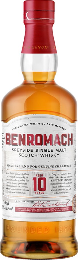 Benromach 10yo 1st Fill 43% 750ml