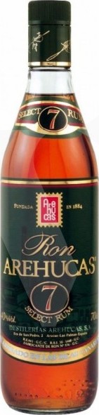 Arehucas Select Rum 7yo 40% 700ml