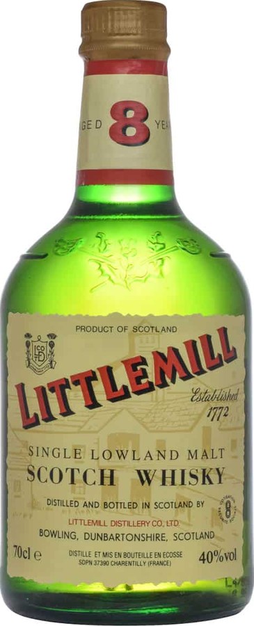 Littlemill 8yo 40% 700ml