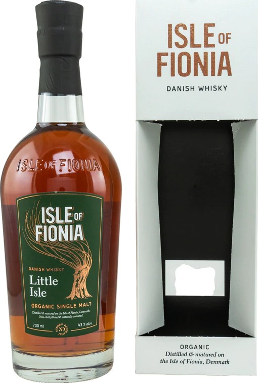 Isle of Fionia Little Isle STR Bourbon Port casks Exclusively for Denmark 43% 700ml