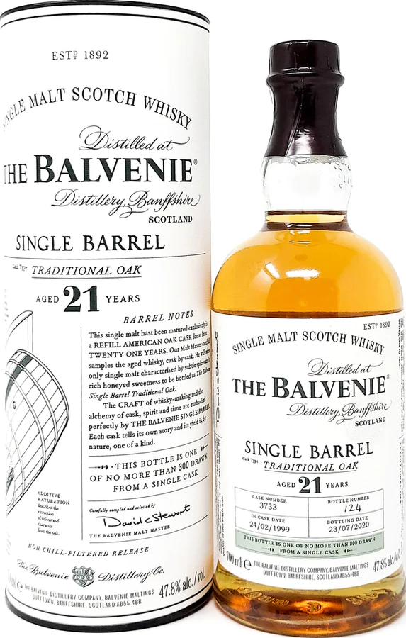 Balvenie 21yo Traditional Oak 47.8% 700ml