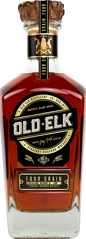 Old Elk Four Grain Straight Bourbon Whisky 52.95% 750ml