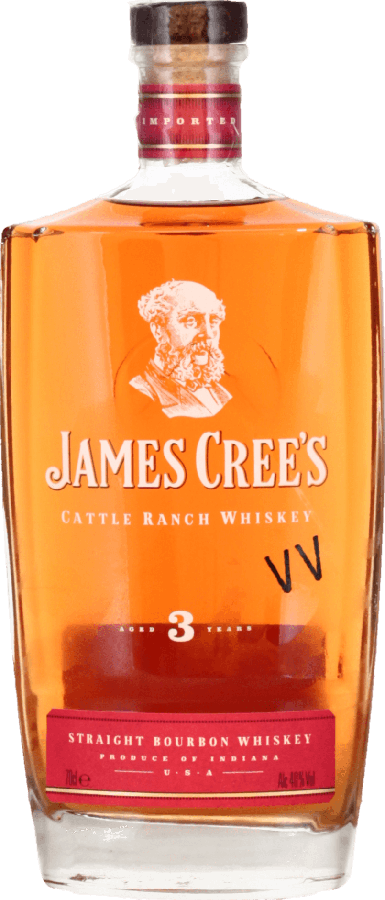 James Cree's 3yo JCrC American Oak 40% 700ml