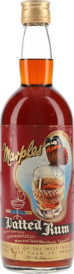 John Marples & Co. Vatted Rum 40% 750ml