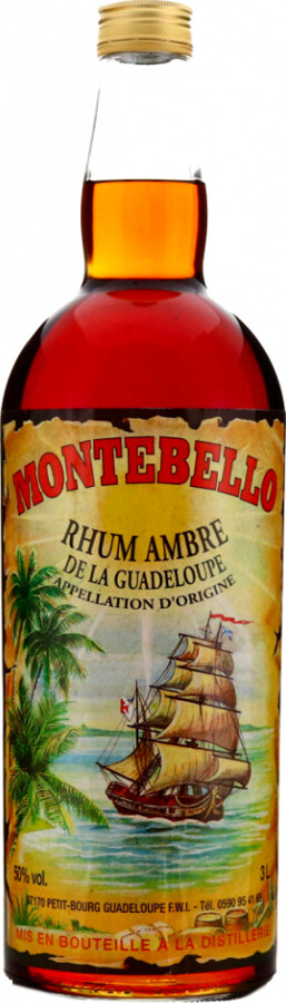 Montebello Rhum Ambre de la Guadeloupe 50% 3000ml