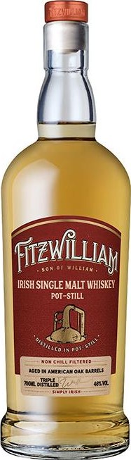 Fitzwilliam Irish Single Malt Whisky American Oak 46% 700ml