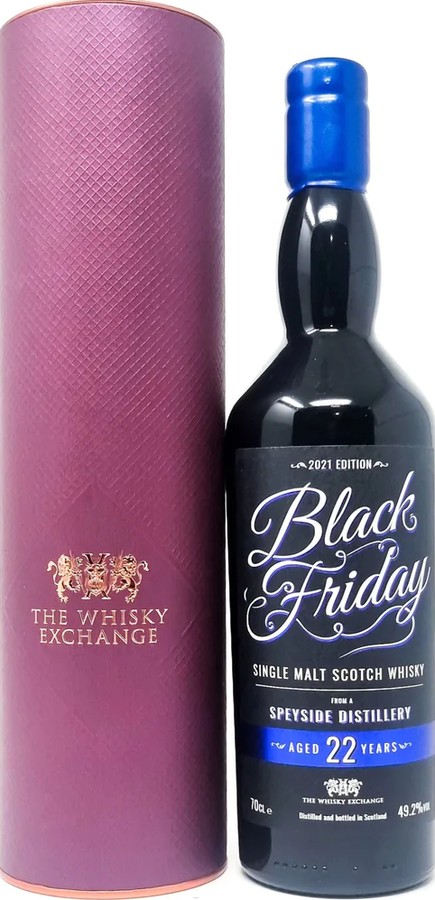 Black Friday 22yo ElD The Whisky Exchange 49.2% 700ml