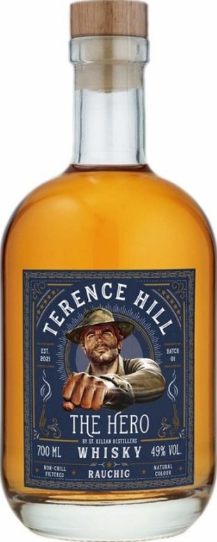 St. Kilian Terence Hill The Hero ex-Rum + ex-Bourbon 49% 700ml