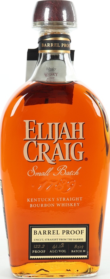 Elijah Craig 12yo New Charred White Oak 61.1% 750ml