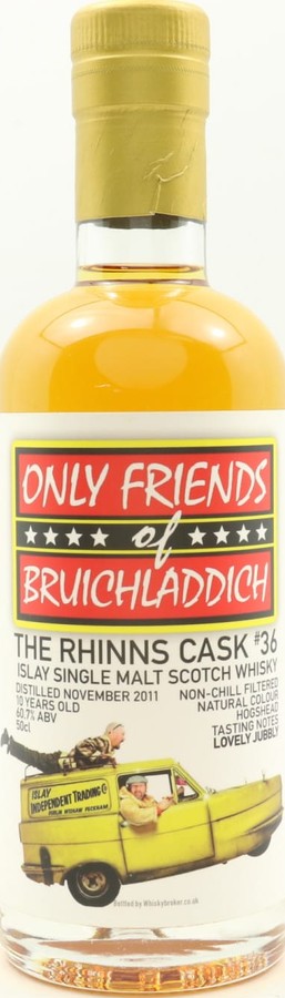 Rhinns 2011 WhB Bourbon Friends of Bruichladdich 60.7% 500ml