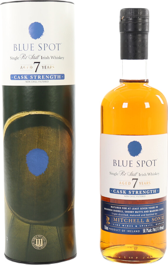 Blue Spot 7yo Bourbon Sherry and Madeira 58.7% 750ml