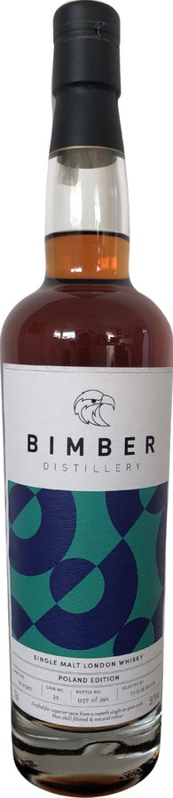 Bimber Single Malt London Whisky Ex-Port #29 Tudor House 58.7% 700ml