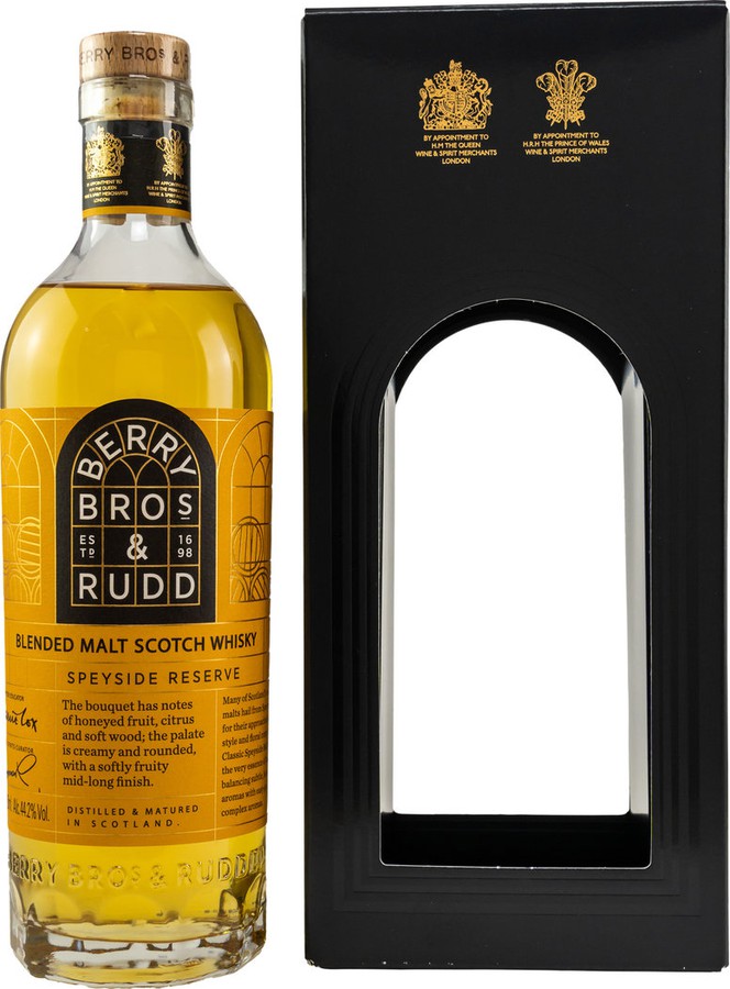 Blended Malt Scotch Whisky Speyside Reserve BR 44.2% 700ml