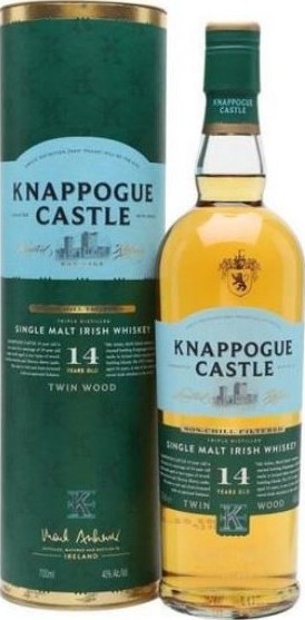 Knappogue Castle 14yo Bourbon + Sherry finish 46% 700ml