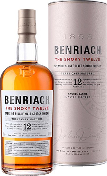 BenRiach 12yo Sherry Bourbon and Port 46% 750ml