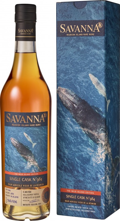 Savanna 2012 Single Cask #984 6yo 57.6% 500ml