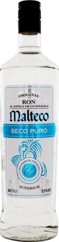 Ron Malteco Seco Puro Superior 37.5% 1000ml