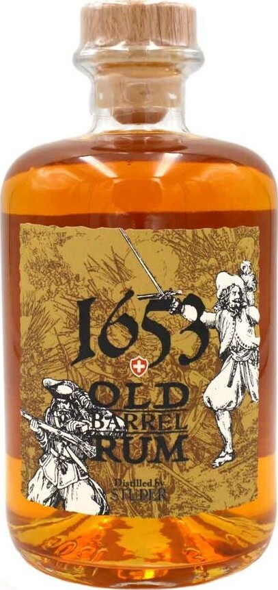 Studer 1653 Old Barrel Rum 44.8% 500ml